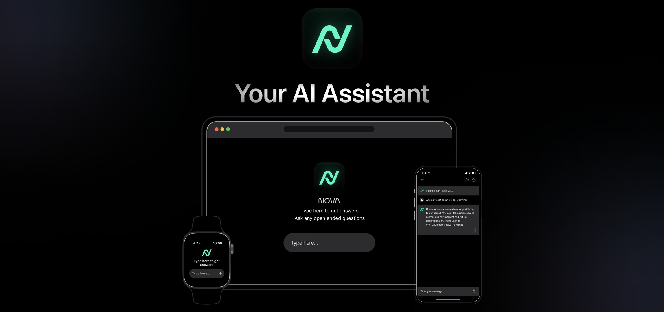 Nova AI assistant across devices