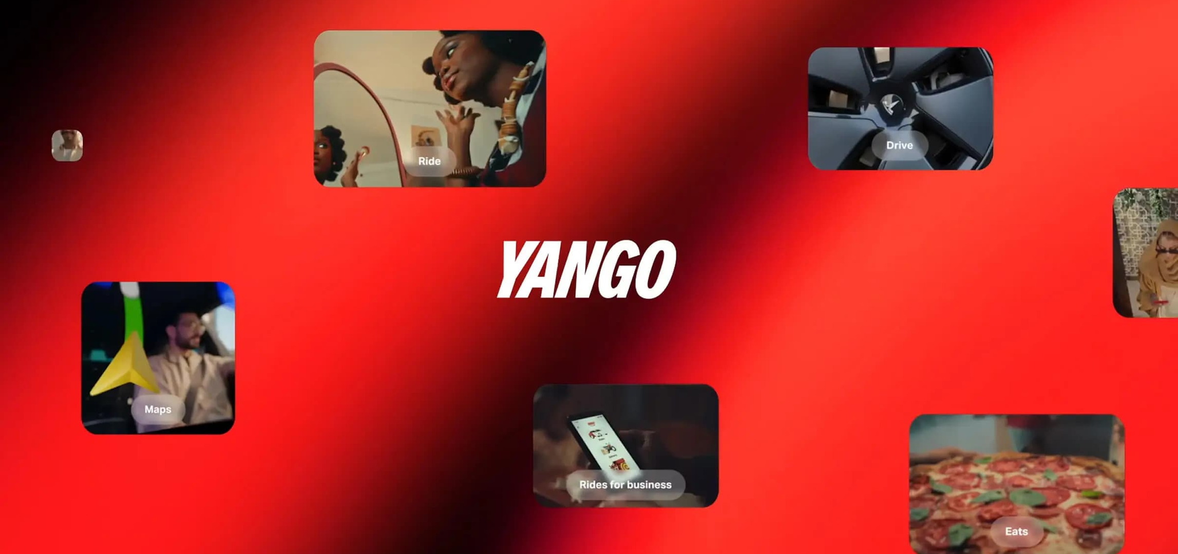 Yango mobility campaign creative