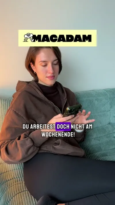 Macadam German video ad
