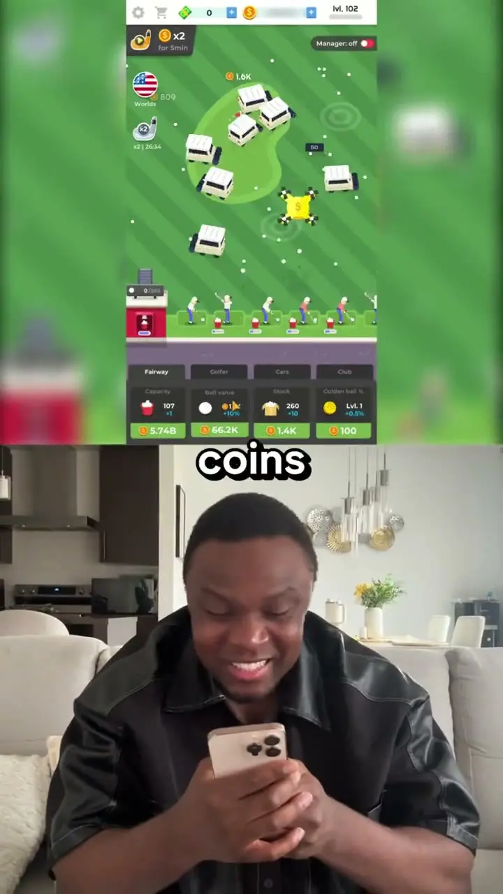 Golf Inc. Tycoon Apps & Games video ad